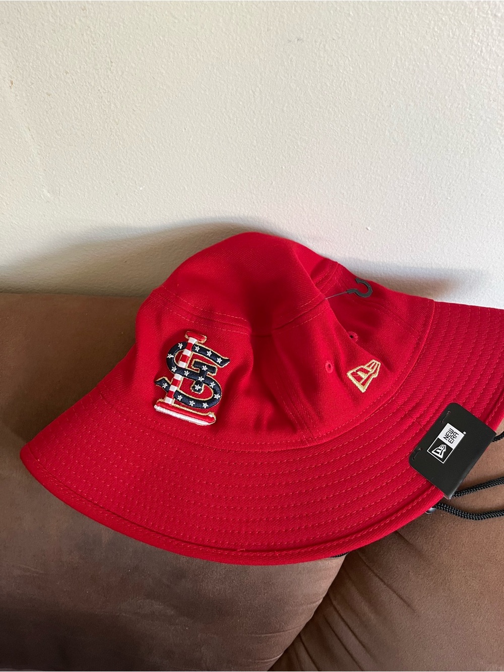 St. Louis Cardinals New Era MLB 4th of July bucket hat